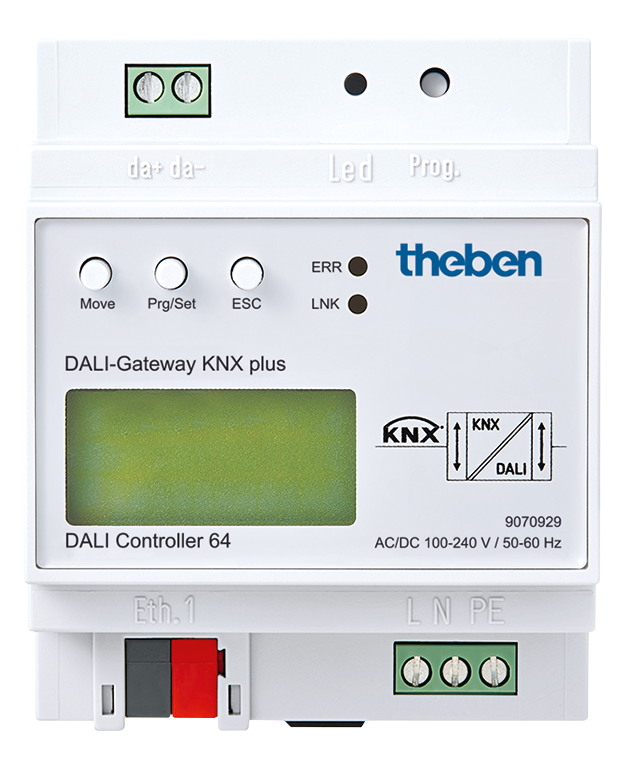 DALIGateway KNX plus Appareils système KNX Gestion technique du